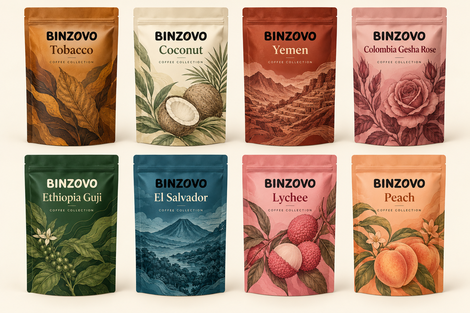 مجموعة أكياس بن BINZOVO الجديدة